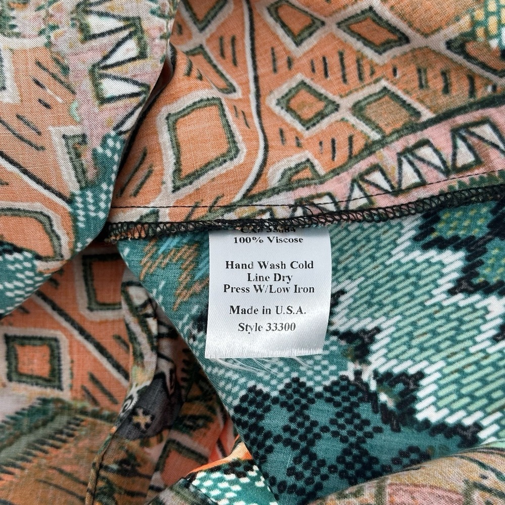Uncle Frank Multicolor Geometric Tunic - Picture 6 of 7